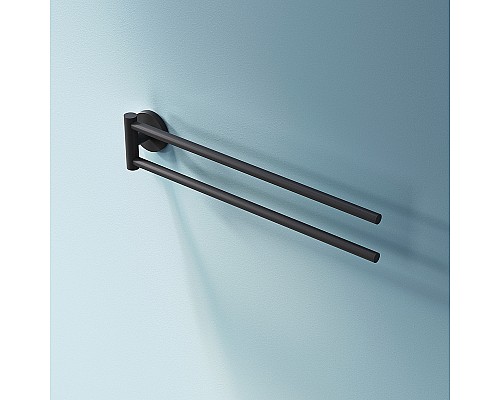 Полотенцедержатель AM.PM X-Joy A85A32622 поворотный Черный матовый
