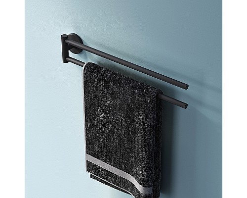 Полотенцедержатель AM.PM X-Joy A85A32622 поворотный Черный матовый