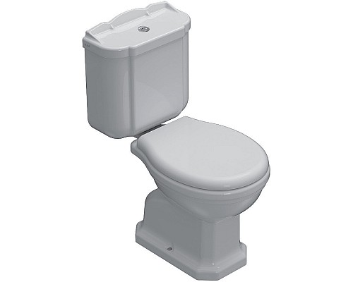 Унитаз компакт Globo Paestum PA004.BI без бачка и сиденья