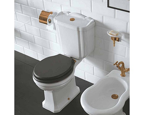 Унитаз компакт Globo Paestum PA004.BI без бачка и сиденья