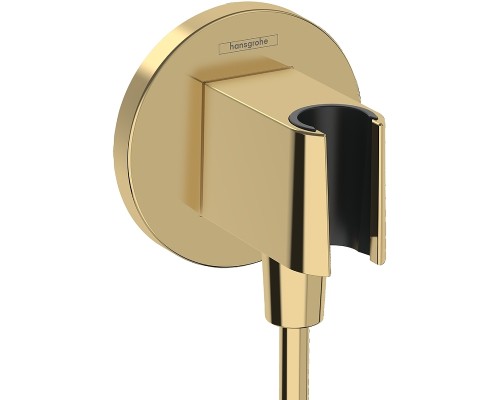 Шланговое подключение Hansgrohe FixFit S Полированное золото