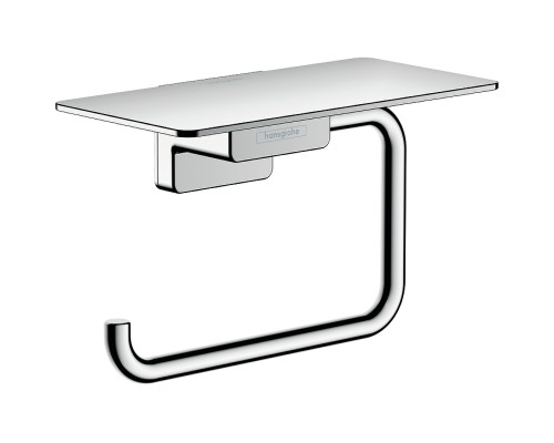 Держатель туалетной бумаги Hansgrohe AddStoris 41772000 с полкой Хром