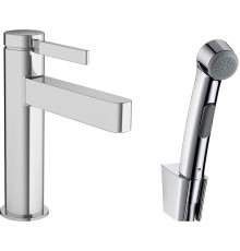 Смеситель для раковины Hansgrohe Finoris с гигиеническим душем Хром