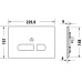 Клавиша смыва Duravit DuraSystem Белая