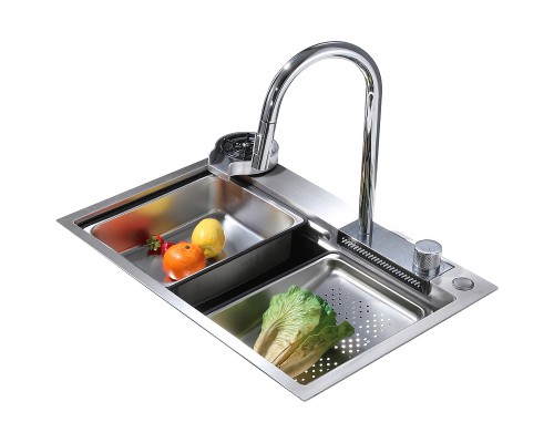 Кухонная мойка Abber Wasser Kreis 68 Хром