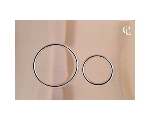 Клавиша смыва CeramaLux DC/2-013 Темная бронза