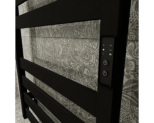 Электрический полотенцесушитель Altasan Ронда 5 Проф 80х50 Ронда5Проф8050ЧМ Черный муар