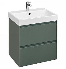 Тумба под раковину Roca Ona 60 A857613513 подвесная Зеленая матовая