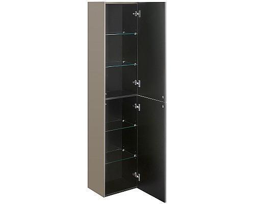 Шкаф пенал Roca Ona 40 A857635510 подвесной Бежево-серый матовый