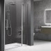 Душевая дверь Novellini Young 120 Y22P117-1K профиль Хром стекло прозрачное