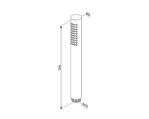 Ручной душ Damixa Scandinavian Pure 936020000 Хром