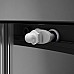 Душевой уголок AM.PM X-Joy Twin Slide 90х90 W88G-205-090BT64 профиль Черный матовый стекло прозрачное