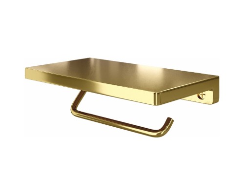 Держатель туалетной бумаги WasserKRAFT K-1725 Золото глянцевое