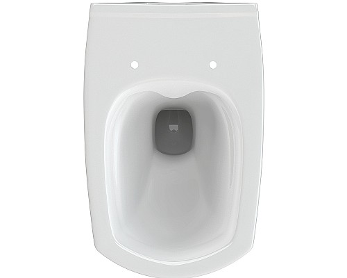 Комплект унитаза с инсталляцией Cersanit Carina 64440 с сиденьем Микролифт и клавишей смыва Хром матовый