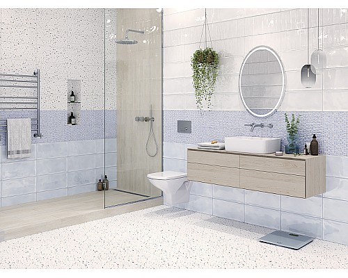 Комплект унитаза с инсталляцией Cersanit Carina 64440 с сиденьем Микролифт и клавишей смыва Хром матовый