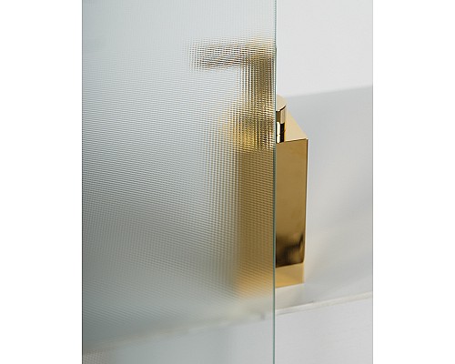 Душевая дверь BelBagno Uno 120 UNO-195-BF-1-120-P-NERO профиль Черный матовый стекло рифленое