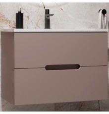 Тумба под раковину Style Line Матис 70 ЛС-00002297 подвесная Тауп темный