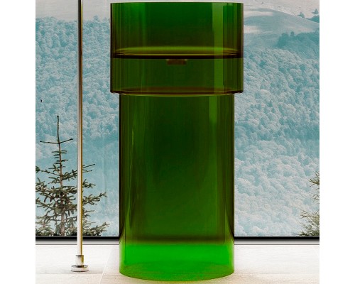 Раковина Abber Kristall 45 AT2701Emerald Зеленая