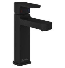 Смеситель для раковины Ravak Chrome CR 014.20BL Черный матовый