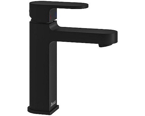Смеситель для раковины Ravak Chrome CR 014.20BL X070428 Черный матовый