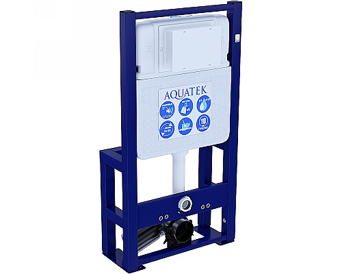 Инсталляция Aquatek Standart 50 INS-0000016 для унитаза без клавиши смыва