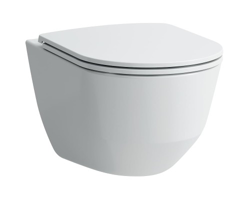 Комплект унитаза с инсталляцией Laufen Pro Rimless ПЭК Z.RU93.0.761.6 с сиденьем Микролифт и Белой клавишей смыва