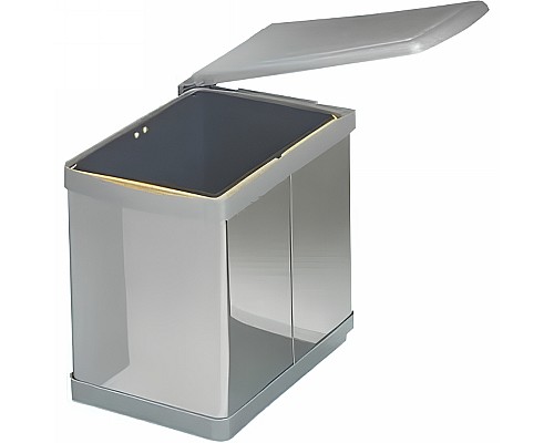 Ведро для мусора Alveus Albio 16L 224311 Хром