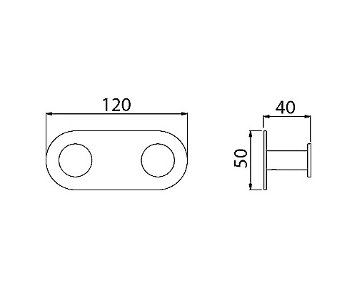Вешалка для полотенец Timo Saona 13014/00 Хром