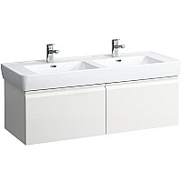 Тумба под раковину Laufen Pro 120 4.8308.2.095.485.R подвесная Белая глянцевая