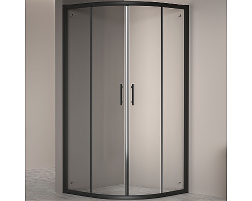 Душевой уголок RGW Passage PA-51B 90x90 02085199-14 профиль Черный стекло прозрачное