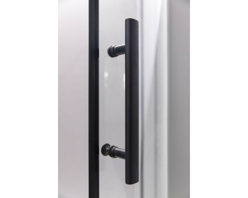 Душевой уголок Esbano ESD-7015B 90x90 профиль Черный матовый стекло прозрачное