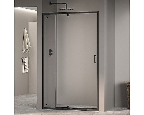 Душевая дверь RGW Passage PA-008B 110 350800812-14 профиль Черный стекло прозрачное