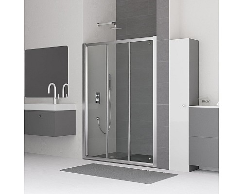 Душевая дверь RGW Classic CL-111 100 410911110-11 профиль Хром стекло прозрачное
