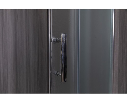 Душевой уголок Esbano ESR-8015 90x90 профиль Хром стекло рифленое