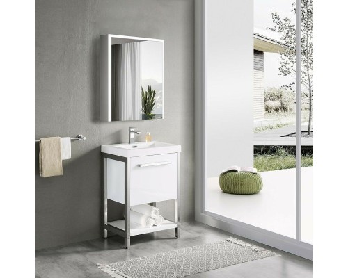 Зеркальный шкаф Esbano 50 ESMS5005 с подсветкой с инфракрасным выключателем