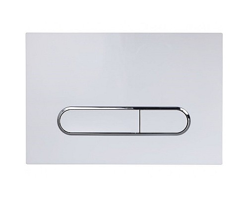 Клавиша смыва Esbano OVL-17GW ESINOVL17GW Белая глянцевая