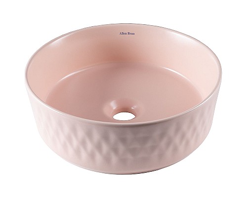 Раковина-чаша Allen Brau Fantasy Romb 36 4.11033.SM Розовая