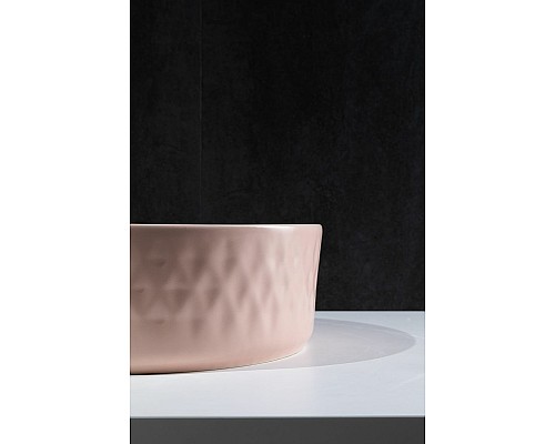 Раковина-чаша Allen Brau Fantasy Romb 36 4.11033.SM Розовая
