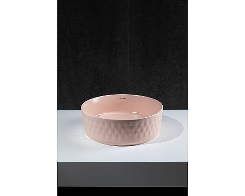 Раковина-чаша Allen Brau Fantasy Romb 36 4.11033.SM Розовая