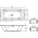 Акриловая ванна Riho Lima 200x90 B054001005 без гидромассажа
