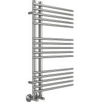 Водяной полотенцесушитель Terminus Астра П15 70х800 4670078530486 Хром, нижнее подключение, G 1/2" ВР, с комплектом вентилей