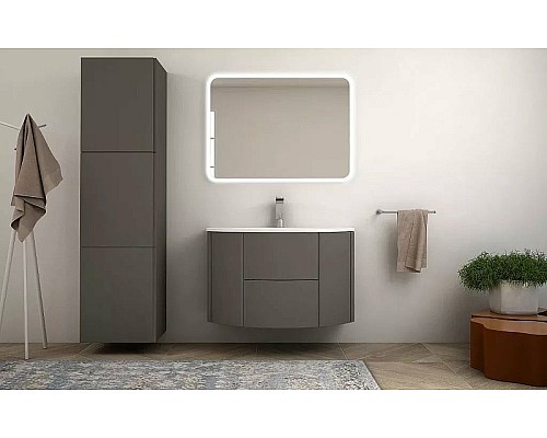 Тумба под раковину Cezares Eden 90 55069 подвесная Grigio talpa opaco