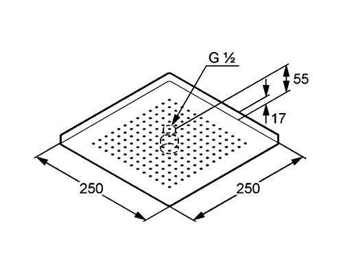Душевая система Kludi Ameo 418310575 с термостатом Хром