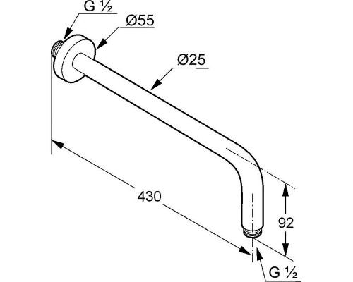Душевая система Kludi Ameo 418310575 с термостатом Хром