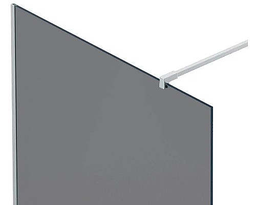 Душевая перегородка Reflection Walk in 100 RX200100TCR-19 профиль Хром стекло тонированное