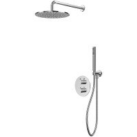 Душевая система Whitecross Y chrome YSET08CR с термостатом Хром