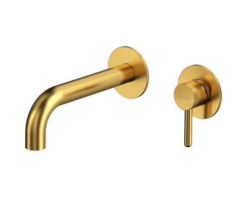 Смеситель для раковины Whitecross Y brushed gold Y1216GLB Брашированное золото