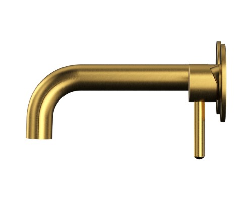 Смеситель для раковины Whitecross Y brushed gold Y1216GLB Брашированное золото