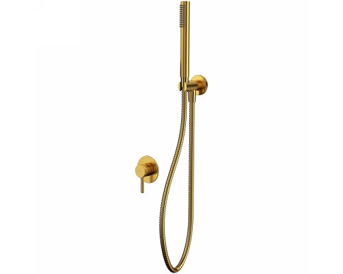 Смеситель для душа Whitecross Y brushed gold YSET02GLB Брашированное золото