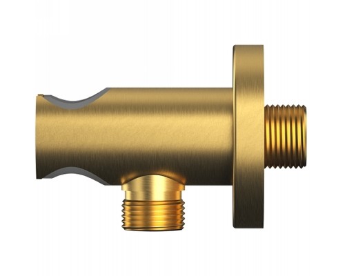Смеситель для душа Whitecross Y brushed gold YSET02GLB Брашированное золото